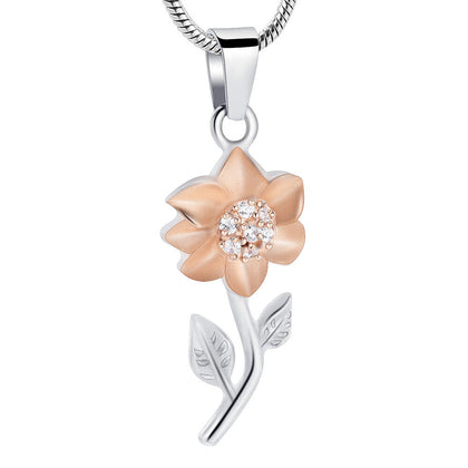 Edelstalen Ashangers met Collier