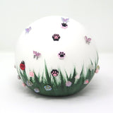 Dieren Urn | Keramische bal Roze |