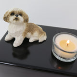 Shih Tzu urn met theelichtje | UNIKAT