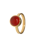 Goldring – Roter Achat