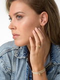 Gold Ring – Gray Moonstone