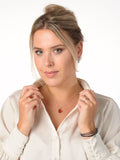 Stahlring – Roter Achat