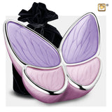 Wings of Hope Lavendel & Poliertes Silber A1040