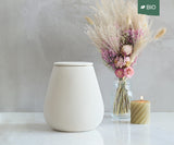 ATHOS – handmade eco urn in soft beige engobe