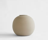 DIONA – handmade eco urn in sand-colored engobe