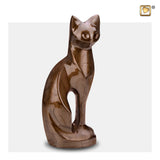Katze Haustier Perlmutt Bronze P262