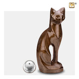 Katze Haustier Perlmutt Bronze P262