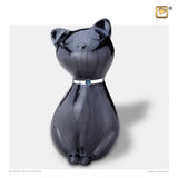 PrincessCat Pearl Midnight & Bru Pewter Swarovski P264