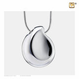 TearDrop - Druppel - Traan Gepolijst Zilver | PD1022