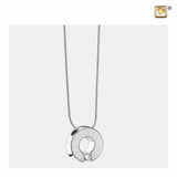 Omega Gepolijst & Geborsteld Zilver Zirconia | PD1040