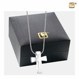 Cross Polished Silver PD1090