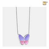 Wings of Hope Vlinder Parelmoer Lavendel & Gepolijst Zilver | PD1200