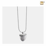 Acorn Poliertes und gebürstetes Silber PD1340