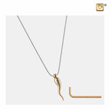ItalianHorn Poliertes Gold Vermeil PD1521