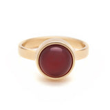 Goldring – Roter Achat