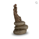 UGK099B Ceramic urn bronze - Our love wants to go on