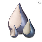Mini-Urne aus Metall in Tropfenform FPU103S