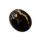 Keramische Dierenurn Kintsugi Black | KU208