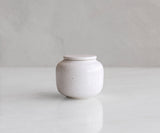 VERNO – handmade eco urn in soft beige engobe