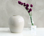 VERNO – handmade urn in speckled ceramic