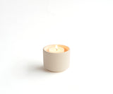 HELIOS – tealight holder in beige engobe 