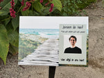 (tijdelijke) Grafmarkering | Grafmonument Mens