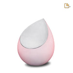 M588 Drop Medium Urn Pink &amp; Bru Pewter 