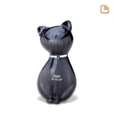 PrincessCat - Kat - Poes Pearl Midnight & Bru Pewter Swarovski | P264
