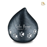 LoveDrop Midnight &amp; Brushed Pewter P633L 