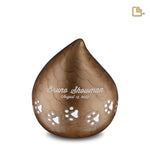 LoveDrop Mother of Pearl Bronze &amp; Brushed Pewter P634L