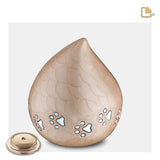 LoveDrop Mother of Pearl Blue &amp; Brushed Pewter P645 