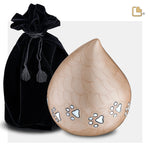 LoveDrop Mother of Pearl Blue &amp; Brushed Pewter P645 