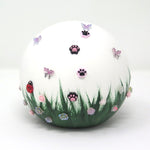 Dieren Urn | Keramische bal Roze |