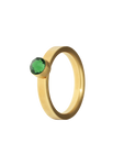 Birthstone ring Augustus groene peridoot goud