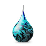 Druppel small turquoise-green-blue-white | U01TGBW