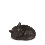 Miniurne - Trauerndes Mädchen in Bronze UBR630 