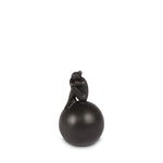 Mini urn - Grieving girl in bronze UBR630 