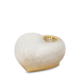 Mini-Urne in keramiek - Dubbelhart Bruin/Beige | UCUBHD02