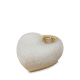 Mini-Urne in keramiek - Dubbelhart Bruin/Beige | UCUBHD02