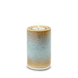 Mini-Urne in keramiek - Tealight Keepsake - Blauw/Bruin | UCUTC01