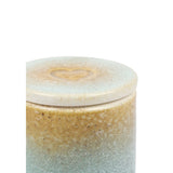 Mini-Urne in keramiek - Tealight Keepsake - Blauw/Bruin | UCUTC01