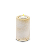 Mini-Urne in keramiek - Tealight Keepsake - Bruin/Beige | UCUTC02