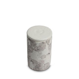 Mini-Urne in keramiek - Tealight Keepsake - Witte marmering | UCUTC03