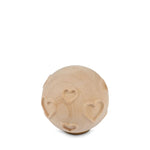 Mini Urn in hout - Sfera Harten Naturel - UPE460131
