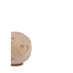 Mini Urn in hout - Sfera Harten Naturel - UPE460131
