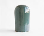PELION – handgemaakte urne in groen & blauw keramiek