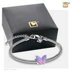 Wings of Hope Parelmoer Lavendel & Gepolijst Zilver BD2090