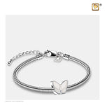 Wings of Hope Parelmoer Wit & Gepolijst Zilver BD2092