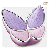 Wings of Hope Lavender &amp; Polished Silver A1040 