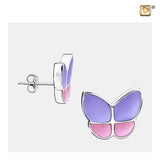 Wings of Hope Oorbellen Parelmoer Lavendel & Gepolijst Zilver ER1200